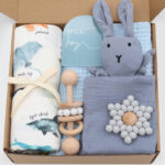 The Little Blue Bunny Keepsake Hamper