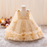 The Golden Butterfly Couture Dress