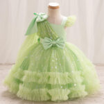The Mint Enchanted Bow Dress