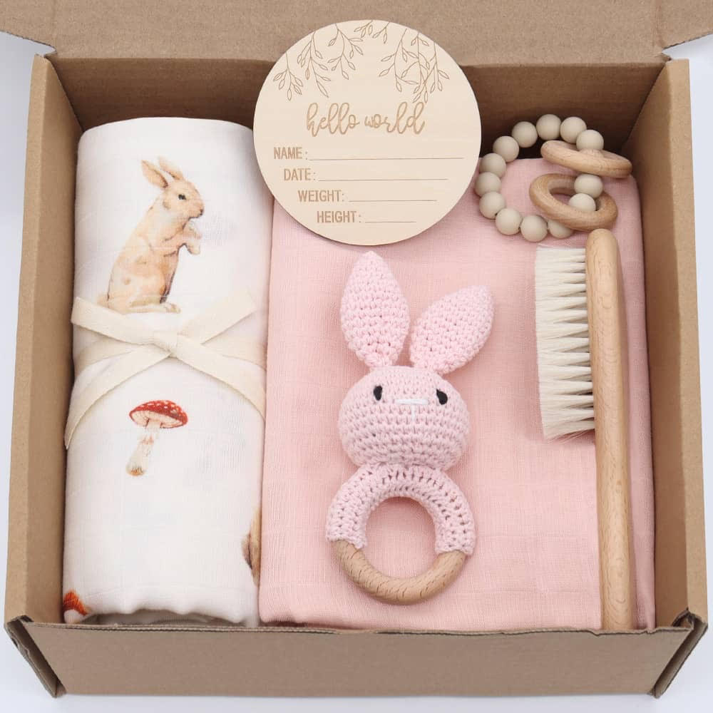 6 The Blush Bunny Keepsake Hamper - Image 1
