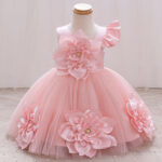 Blush Bloom Princess Tulle Dress