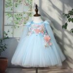Sky Blossom Princess Dress
