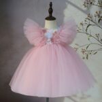 Rosé Whisper Tulle Gown